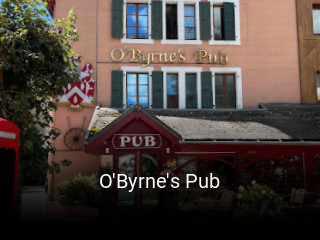Réserver une table chez O'Byrne's Pub maintenant