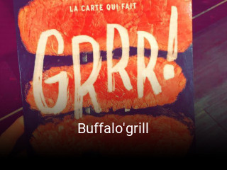 Buffalo'grill réservation de table