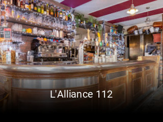 L'Alliance 112 réservation en ligne