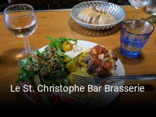 Le St. Christophe Bar Brasserie réservation de table