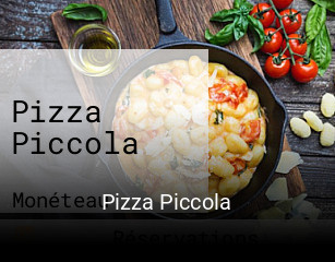 Pizza Piccola réservation