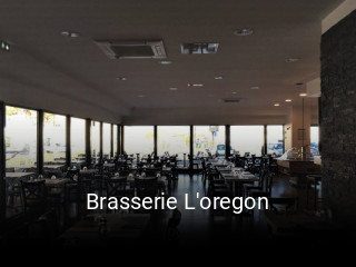 Brasserie L'oregon réservation en ligne