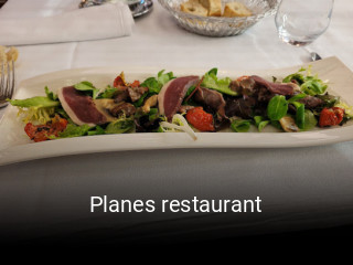 Planes restaurant réservation de table