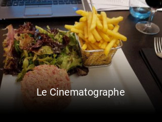 Le Cinematographe réservation de table