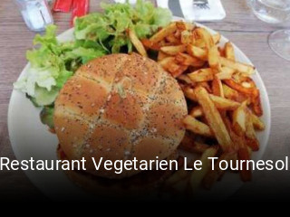Restaurant Vegetarien Le Tournesol réservation de table