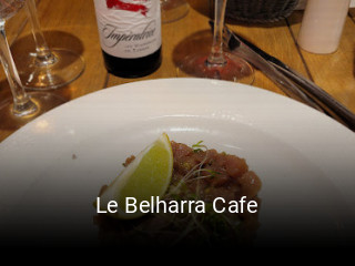 Le Belharra Cafe réservation