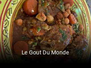 Le Gout Du Monde réservation de table
