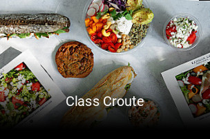 Class Croute réservation de table