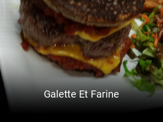 Galette Et Farine réservation de table
