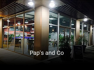 Pap's and Co réservation de table