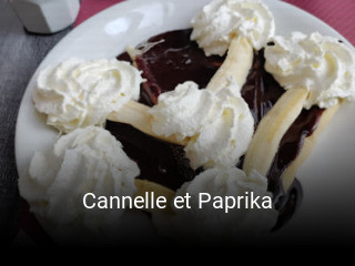 Cannelle et Paprika réservation de table