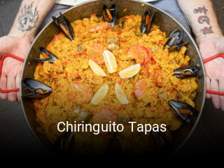 Chiringuito Tapas réservation