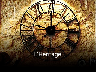 L'Heritage réservation en ligne
