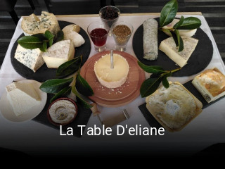 La Table D'eliane réservation
