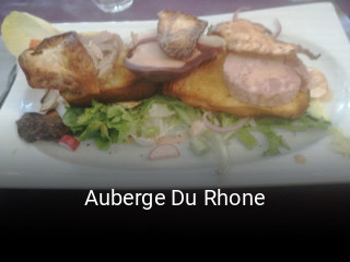 Réserver une table chez Auberge Du Rhone maintenant