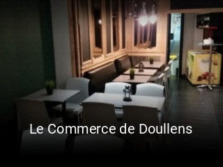 Le Commerce de Doullens réservation de table