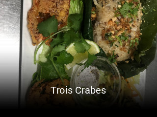 Trois Crabes réservation en ligne