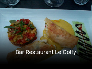 Bar Restaurant Le Golfy réservation de table