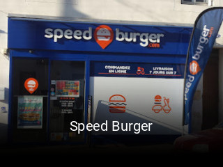 Speed Burger réservation en ligne