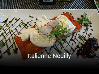 Italienne Neuilly réservation de table