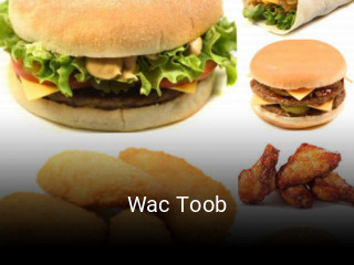 Wac Toob réservation de table