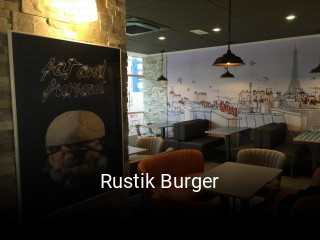 Rustik Burger réservation en ligne