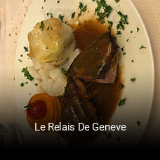 Le Relais De Geneve réservation de table