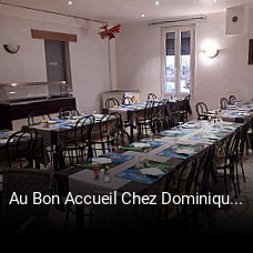 Au Bon Accueil Chez Dominique réservation de table