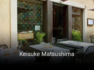 Réserver une table chez Keisuke Matsushima maintenant