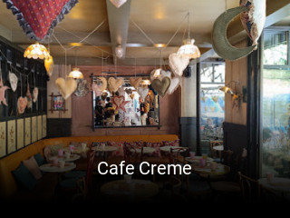 Cafe Creme réservation de table