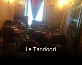 Le Tandoori réservation en ligne