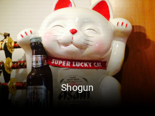 Shogun réservation en ligne