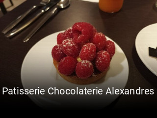 Patisserie Chocolaterie Alexandres réservation en ligne