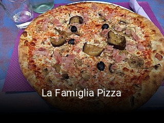 La Famiglia Pizza réservation de table