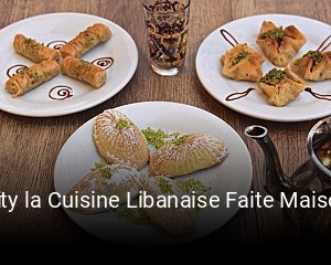 Beity la Cuisine Libanaise Faite Maison réservation de table