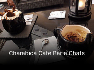 Charabica Cafe Bar a Chats réservation de table