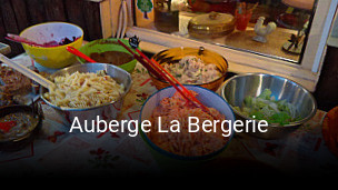 Auberge La Bergerie réservation de table