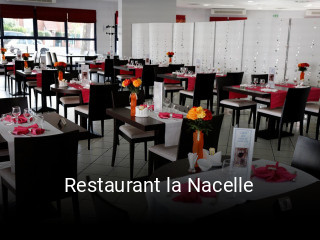 Restaurant la Nacelle réservation