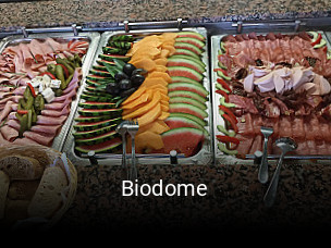 Biodome réservation de table