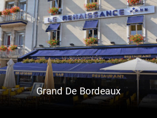 Grand De Bordeaux réservation