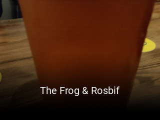 The Frog & Rosbif réservation