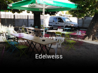 Edelweiss réservation de table