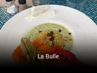 Réserver une table chez La Bulle maintenant