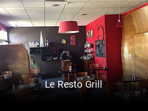 Le Resto Grill réservation
