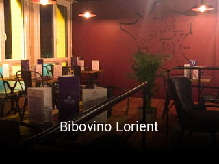 Bibovino Lorient réservation de table