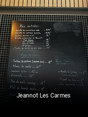 Jeannot Les Carmes réservation en ligne
