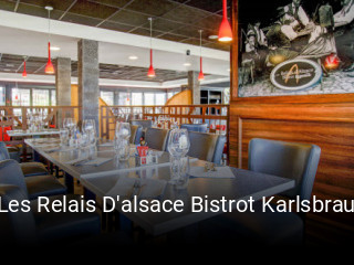 Les Relais D'alsace Bistrot Karlsbrau réservation en ligne