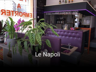 Le Napoli réservation de table