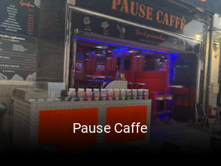 Pause Caffe réservation