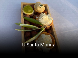 U Santa Marina réservation de table